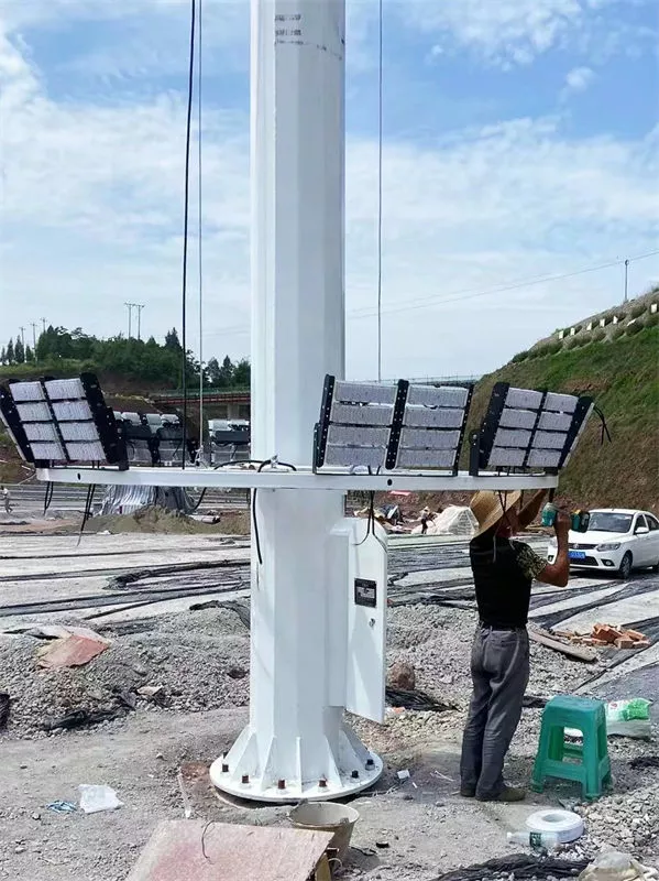 重慶城開高速北服務區(qū)6組25米12*400W